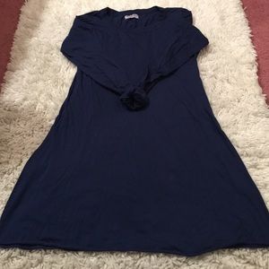 Long sleeve t-shirt dress