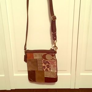 Coach patchwork cross body