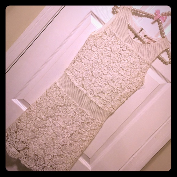 Chelsea and Violet crochet dress