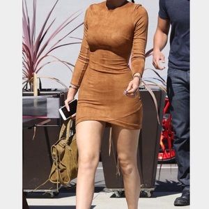 💕 HOST PICK 💕 Dark Blue Skintight Suede Mini