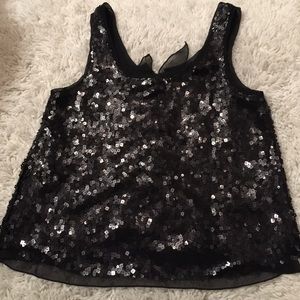 Sequin tank top