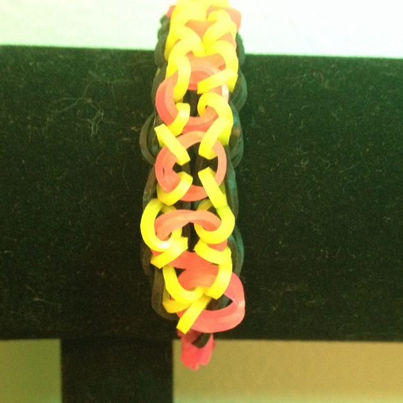 Rainbow loom bracelet