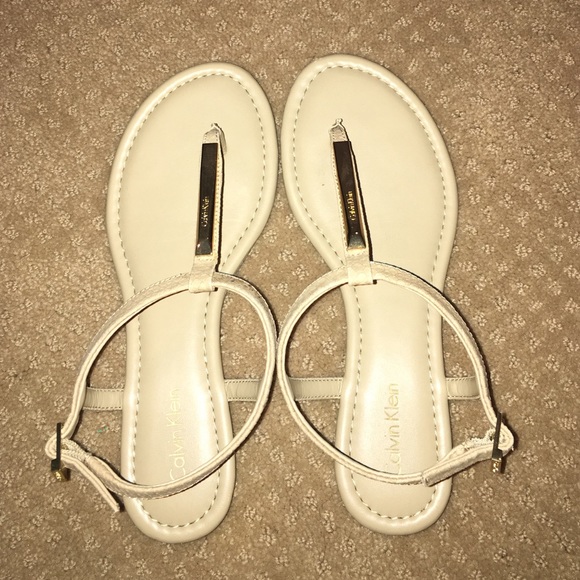 Calvin Klein strappy sandals