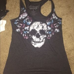 Skull tank top
