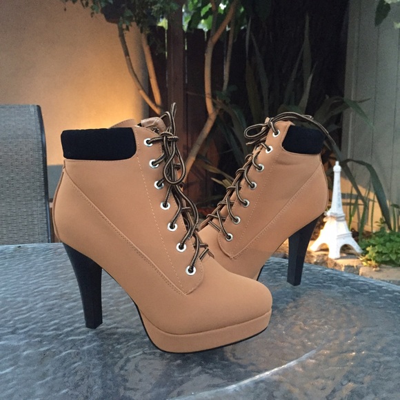 Top Moda Laceup Timber