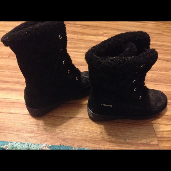 COACH boots (ON HOLD). Authentic.