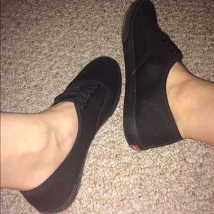 Black Vans (size 9)