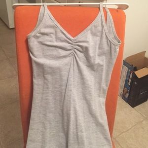 Heather grey unitard