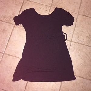 Little black polyester dress