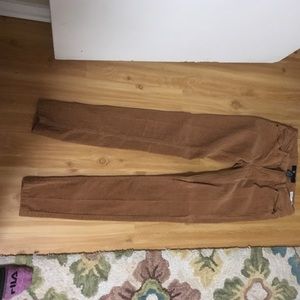 Corduroy pants