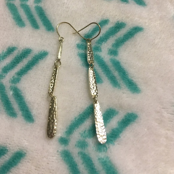 Silver earrings