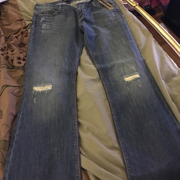 Stella Regular fit low rise boot cut jeans