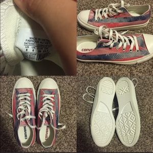 American flag converse