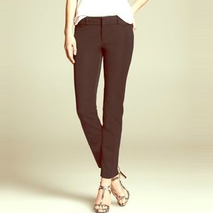 Banana Republic Black Sloan ankle pants