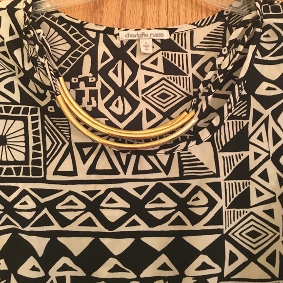 Charlotte Russe Aztec print dress - Picture 2 of 3