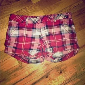 Plaid Shorts
