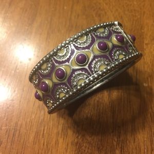 lia sophia purple and taupe Red Carpet bracelet