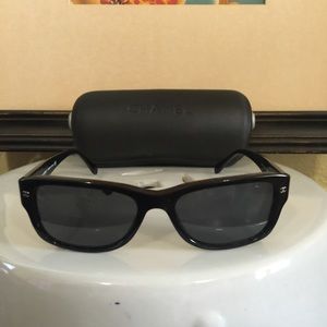 Authentic Chanel Sunglasses with Case