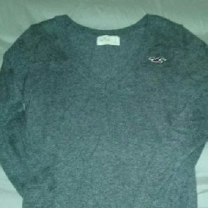Charcoal Grey Hollister Sweater