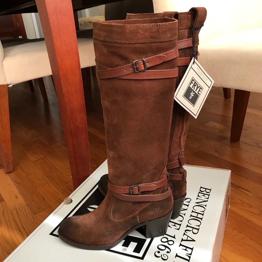 💥Last Pair💥Frye Jane Strappy tall boots - Picture 6 of 7