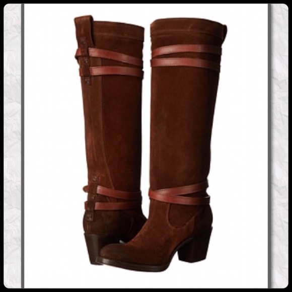 💥Last Pair💥Frye Jane Strappy tall boots - Picture 2 of 7