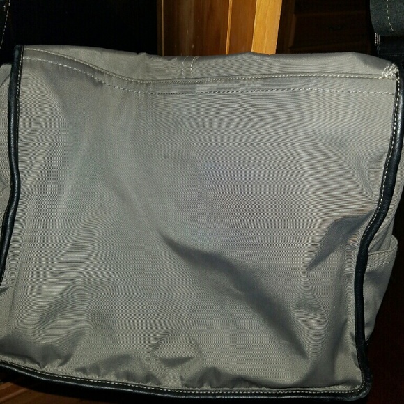 Gray Coach messenger bag. - Picture 2 of 4