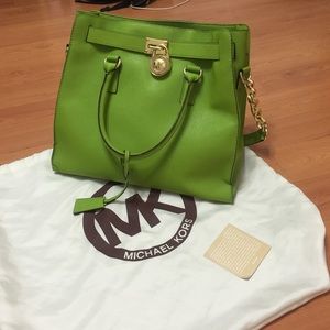 michale kors top handle bag