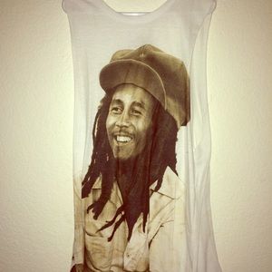 Bob Marley muscle tee