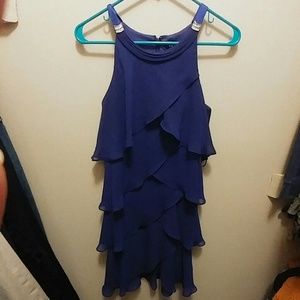 Royal ruffle dress