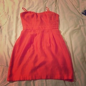 Orange dress