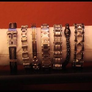 Gents Stainless steel bracelets
