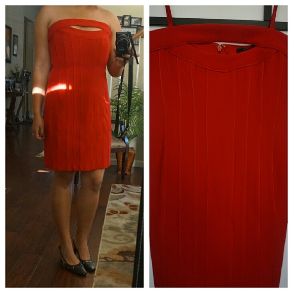 🔥PRICE DROP🔥BCBG MaxAzria Corset Style Dress - Picture 2 of 4