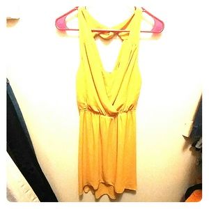 Mustard Express Dress