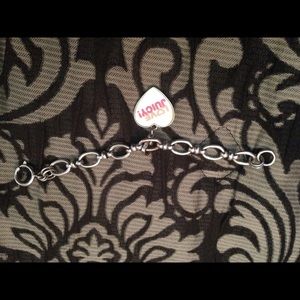 Juicy couture silver charm bracelet