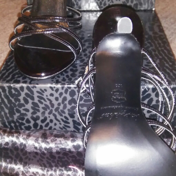 Baby Phat Heeled Sandals - Picture 2 of 3