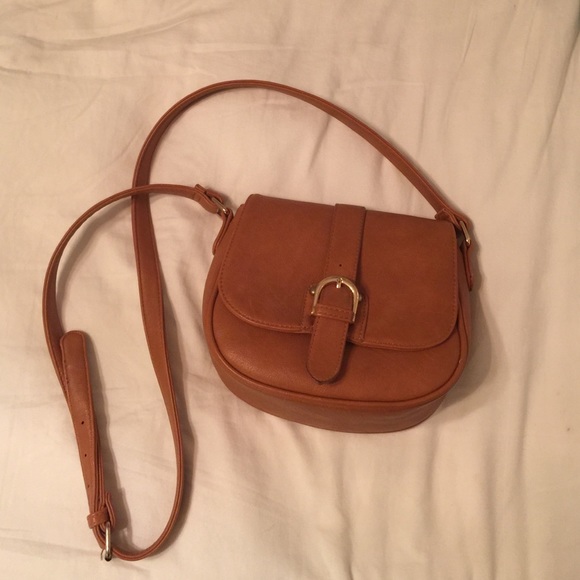 brown shoulder purse