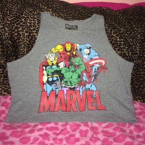 Marvel crop top