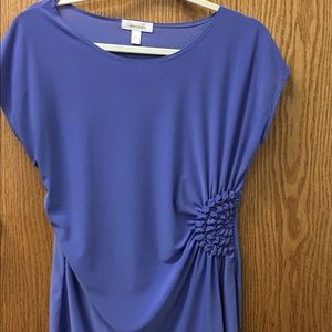 NWOT dressy blouse! Periwinkle and AMAZEBALLS!