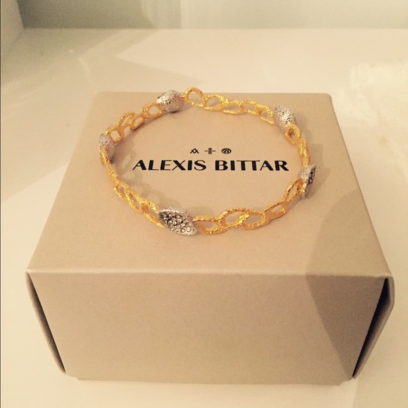 Alexis Bittar Jewelry - Alexis Bittar Gold and Silver bangle