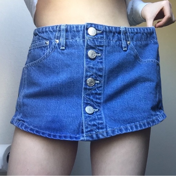 BDG denim skort