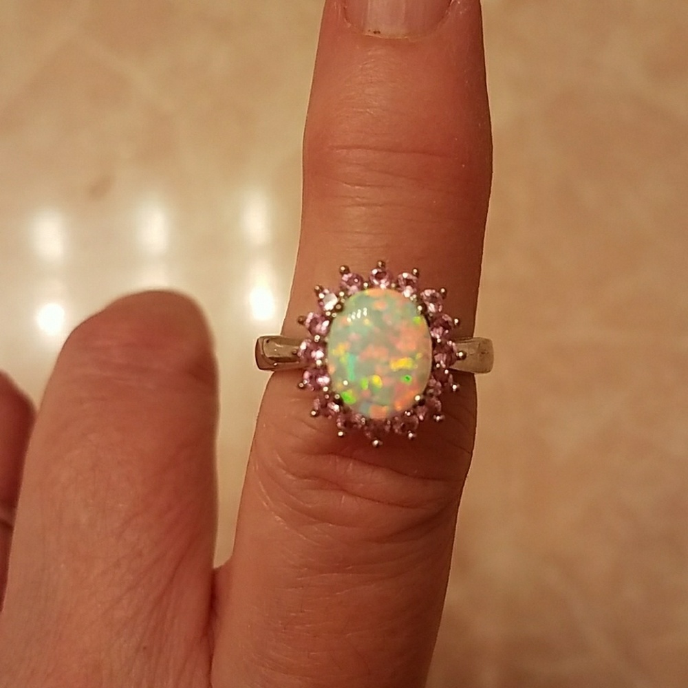 .925 Sterling Silver size 7 ring