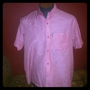 Plaid short sleeves shirt new no tags