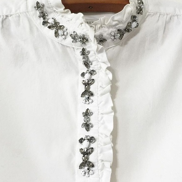 J. Crew Embellished Tank