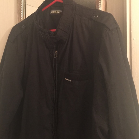 Black Members Only Jacket 👊