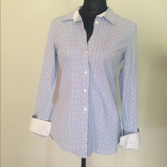 Tommy Hilfiger Blue Pinstripe Button Down
