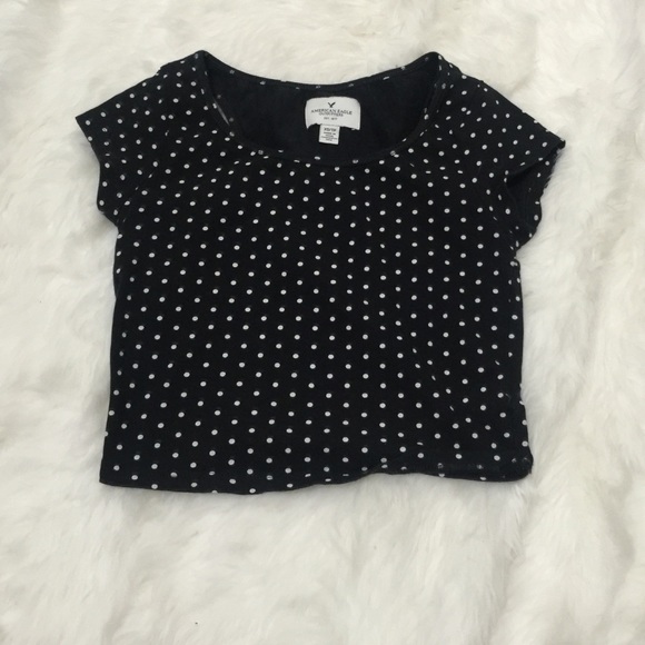 American eagle cut out crop top