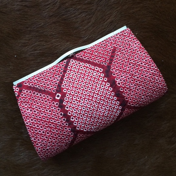 Handbags - Vintage Japanese shibori clutch boho ethnic