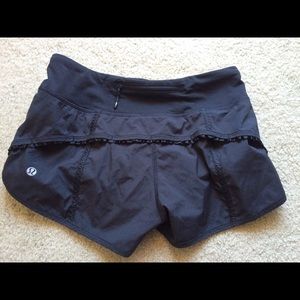 EUC Lululemon Speed Shorts