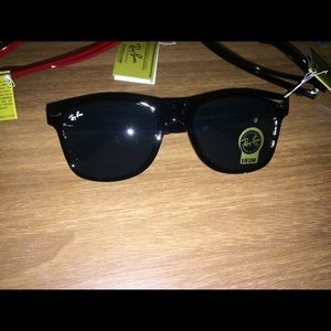 Ray Ban Black Wayfer Sunglasses Shades