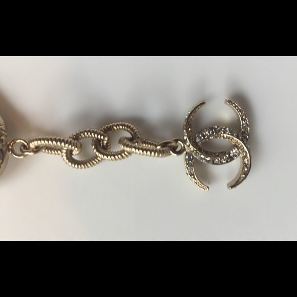 Authentic CHANEL Link Bracelet in yellow gold - Picture 2 of 4